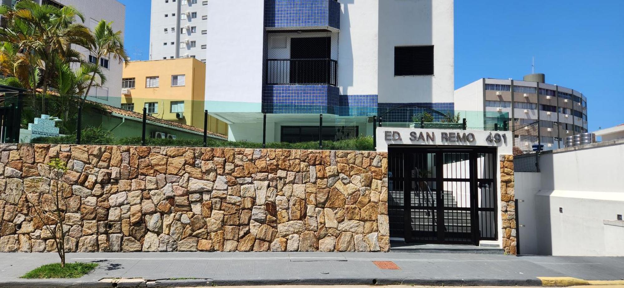 San Remo Apartamento Praia Do Tombo Гуаружа Екстериор снимка